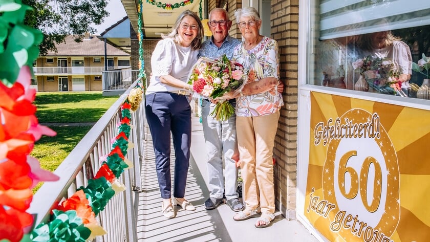 Echtpaar Van der Linden-Reedijk 60 jaar samen: ‘Samen dingen doen is het geheim’