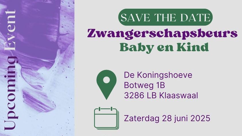 Zwangerschapsbeurs in De Koningshoeve