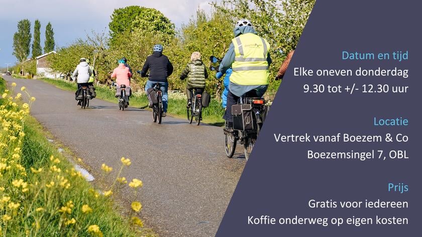 Zet de zomer in beweging met Doortrappen Oud-Beijerland