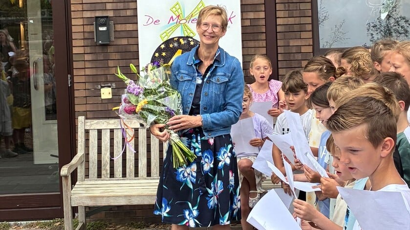 Juf Marga van De Molenwiek 40 jaar in het onderwijs