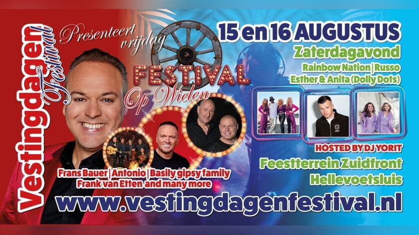 Win jij kaarten voor Vestingdagen Festival in Hellevoetsluis?