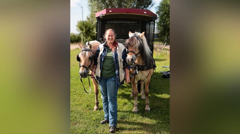 25 jaar vrijwilligster huifbedrijden Hoeksche Waard