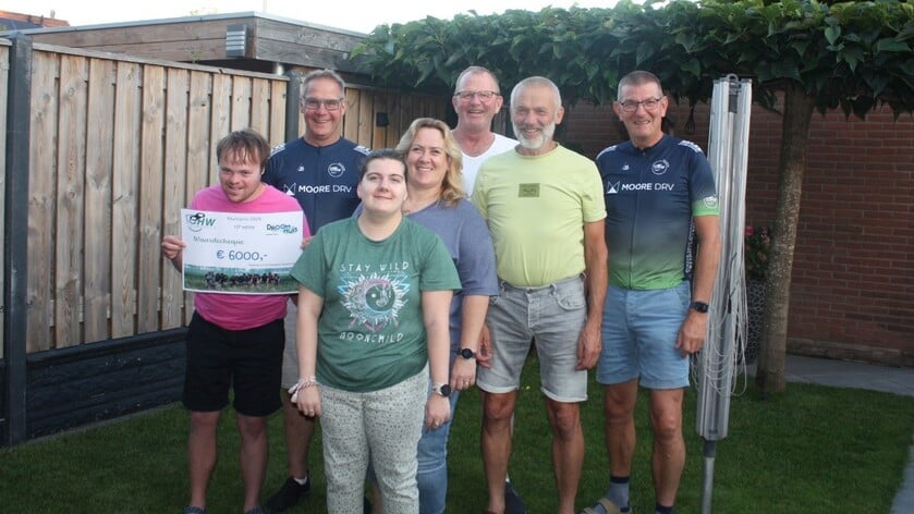 Grote gift van fietsers ‘De Acht van de Hoeksche Waard’