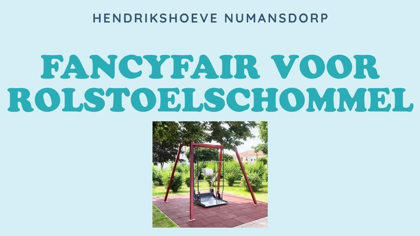Fancyfair Gemiva Hendrikshoeve voor rolstoelschommel