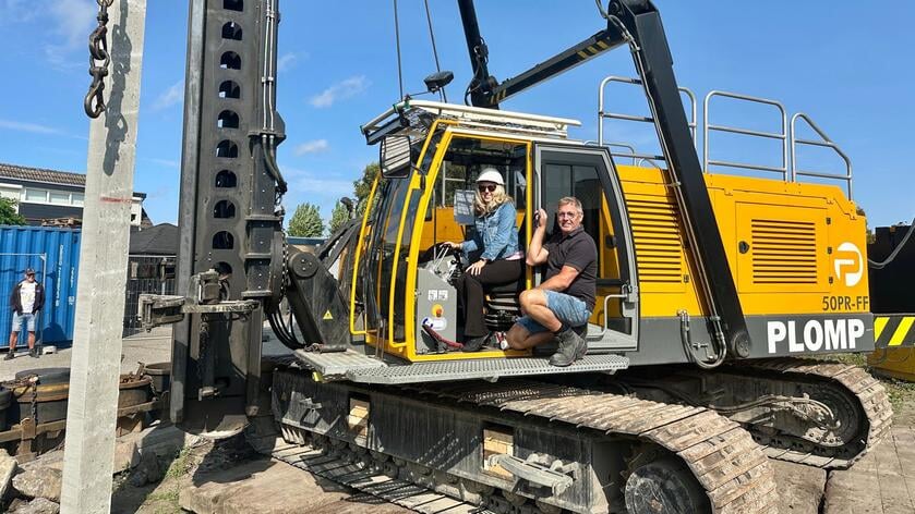 Eerste paal geslagen voor bouw Work & Store Hoeksche Waard