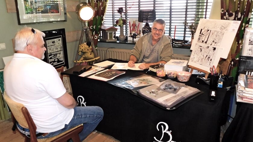 Primeur voor Barabas: ‘Amoras’ tekenaar Charel Cambré signeerde album