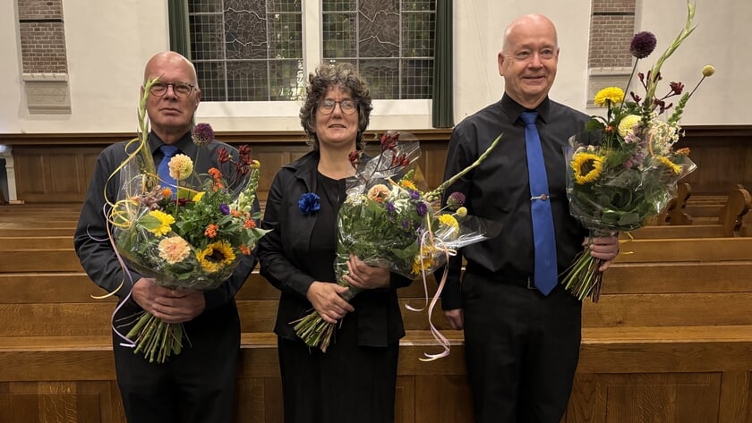 Drie trouwe jubilarissen gehuldigd voor inzet