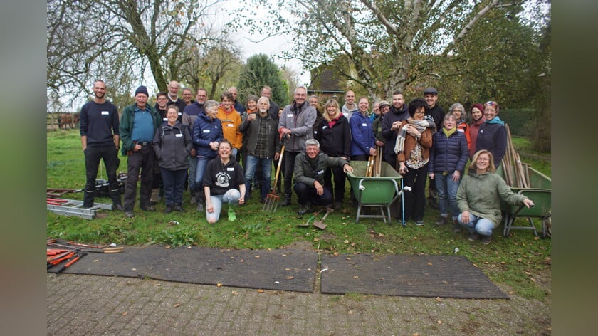 Samen voor natuur tijdens de Natuurwerkdag op De Peerdegaerdt