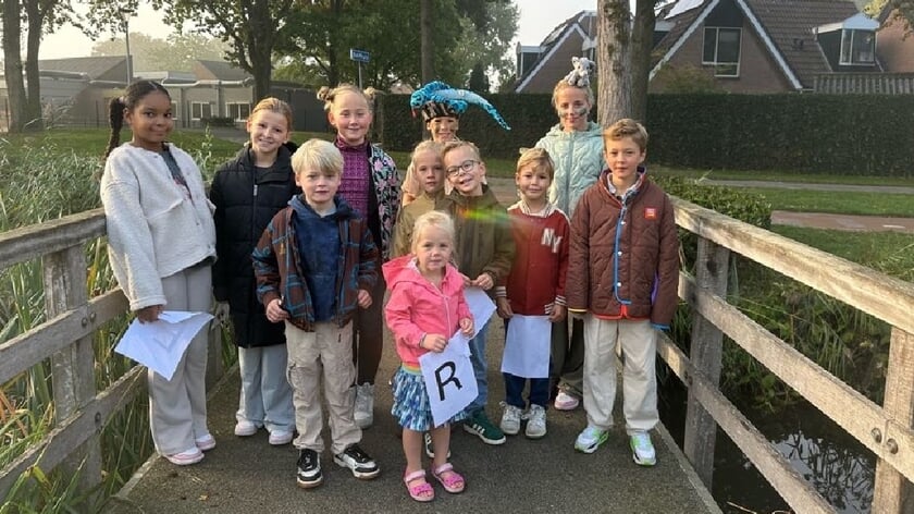 IKC De Tandem hield vossenjacht tijdens Kinderboekenweek