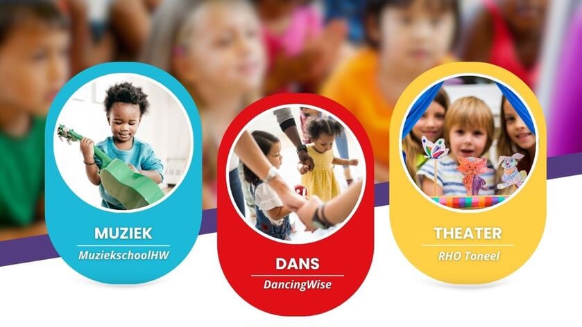 Cursus Kunstkriebels: muzikaliteit, beweging, expressie en verbeelding