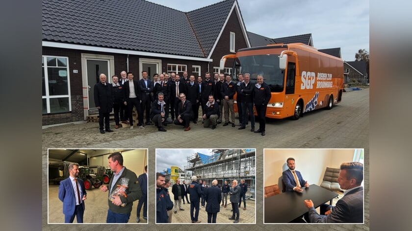 Regiotour Goeree-Overflakkee en Hoeksche Waard met SGP-Kamerlid André Flach