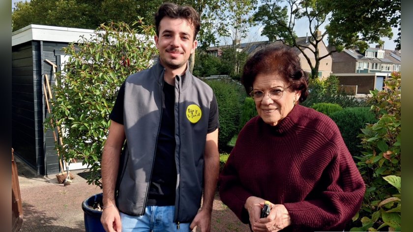 ‘Fijn je te zien’ brengt Edith (90) en Morten (23) samen