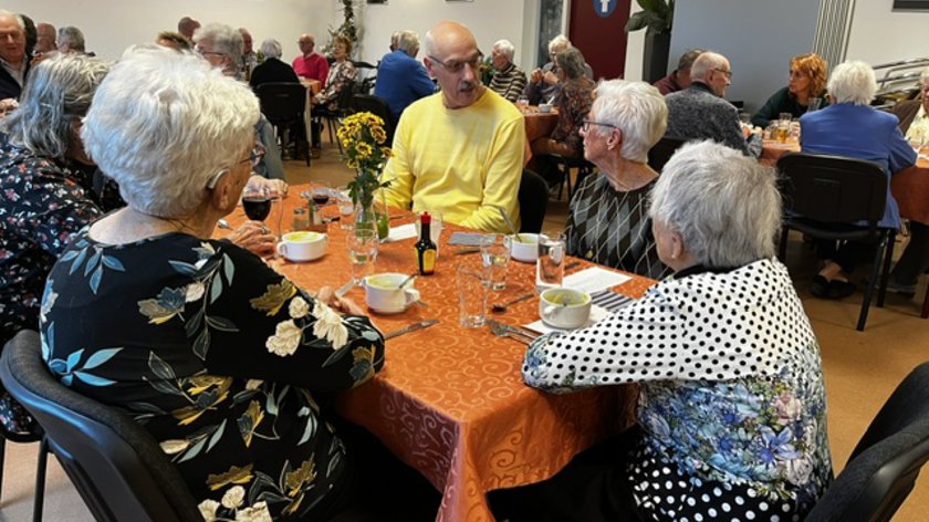 “Samen eten” in herfstsferen