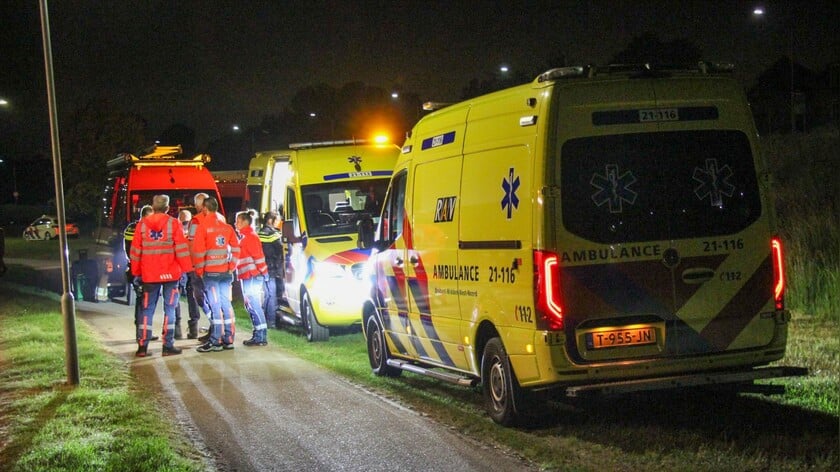 Grote zoektocht naar vermiste in Maas bij Lith