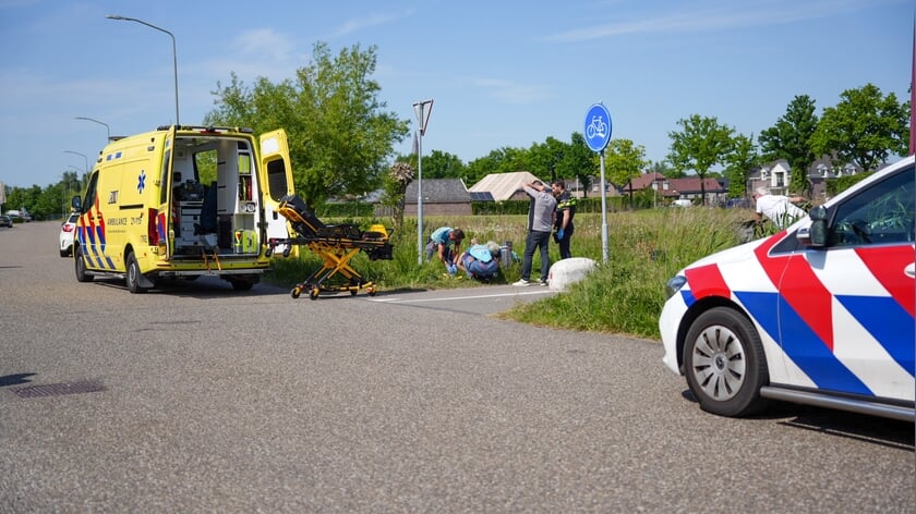 Kind op elektrische step aangereden op Angelenweg