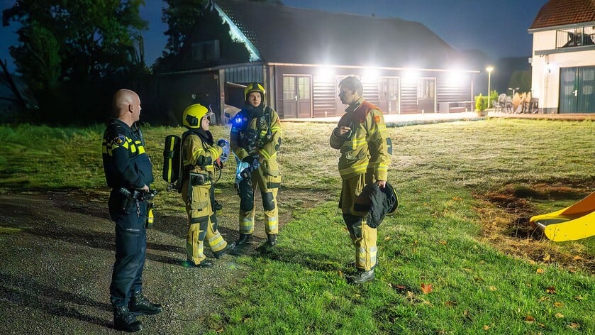 Brandweer rukt uit voor brandmelding bij inmiddels beruchte camping in Herpen