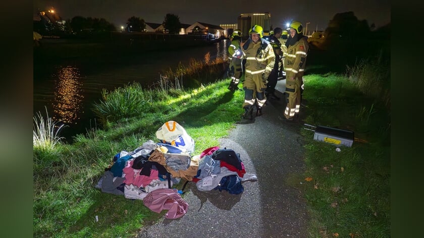 Gevonden kleding langs kanaal zorgt voor groot alarm hulpdiensten