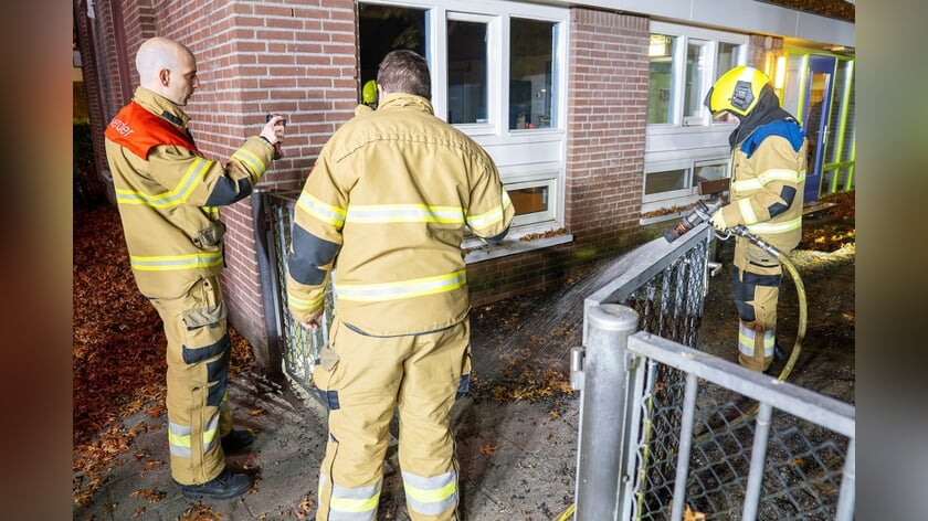 Buitenbrandje bij wijkcentrum De Hille in Oss