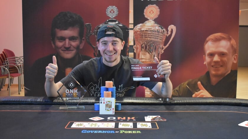 Pascal Igounet kwalificeert zich voor finale ONK Poker