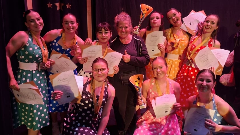 Dynamo-danseressen bereiden zich voor op Europees kampioenschap