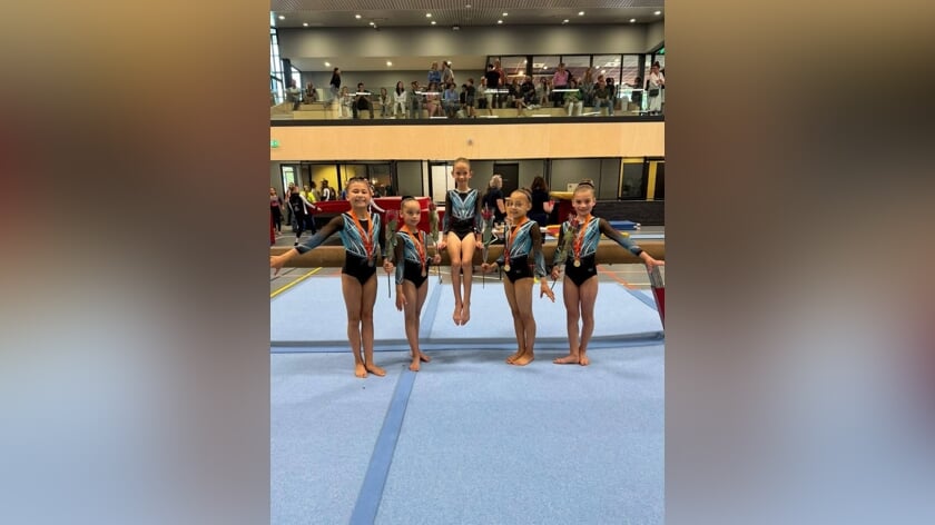 Medailles in regiofinale voor turnsters Dynamo