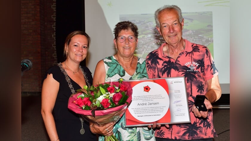 André Jansen ontvangt Roosenspeld voor jarenlange inzet voor Heerle