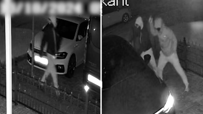 Man ontsnapt aan overval op zijn eigen oprit in Klundert en zet achtervolging in
