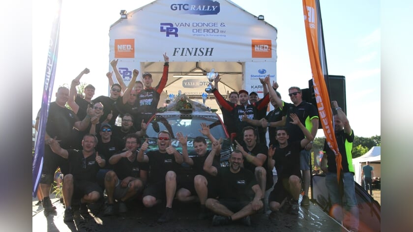 Jim van den Heuvel en Jouri Dockx winnen de GTC rally