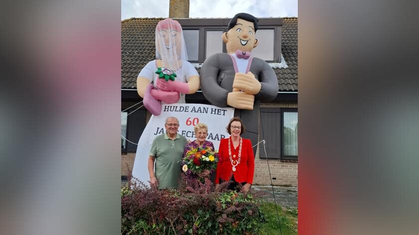 Diamanten bruiloft voor echtpaar uit Wissenkerke