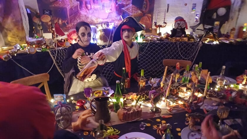 Wijken verzorgden leuke én enge Halloweenviering in Sprundel