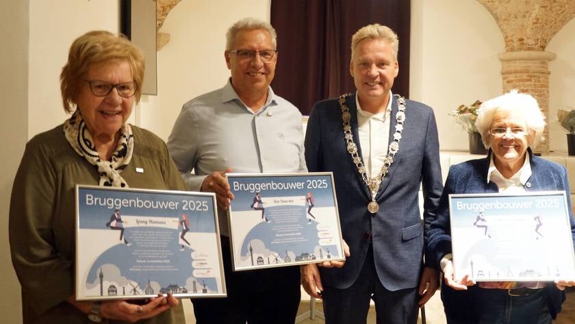 Roosendaal eert drie Bruggenbouwers op verjaardag van de stad