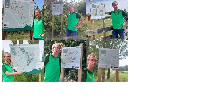 Beweegroutes op Texel in alle dorpskernen