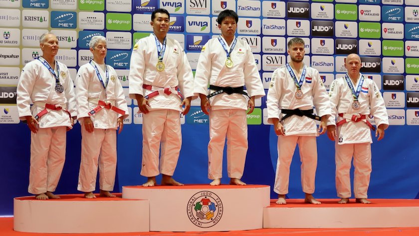 Halsterse judodocenten pakken WK-brons in Sarajevo