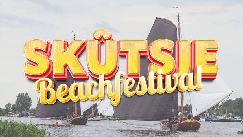 Nieuw beachfestival in Grou tijdens tijdens SKS-skûtsjesilen