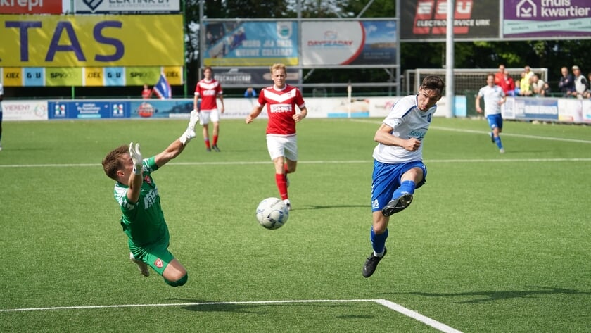 Geflatteerd verlies voor Urk tegen Harkemase Boys