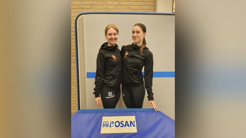 Internationaal turnavontuur voor Desiré en Jessie