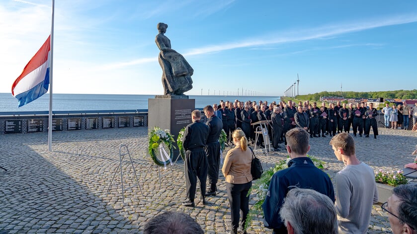 Vanavond herdenking bij Vissersmonument