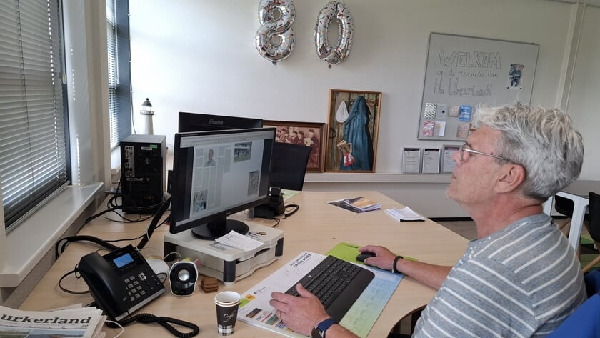Kijk een week mee over de schouder van sportredacteur Klaas Ras van Het Urkerland