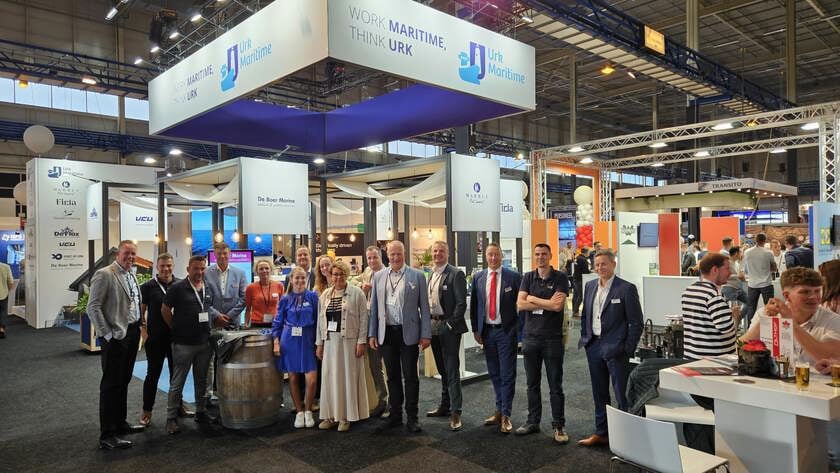 Maritieme hotspot Urk laat zich zien op de vakbeurs Maritime Industry in Gorinchem