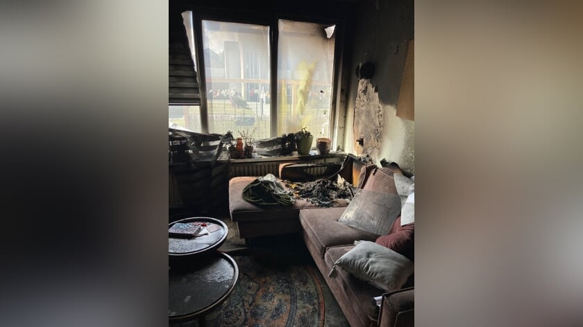 Kleine brand in appartement aan de Lange Dam heeft grote gevolgen