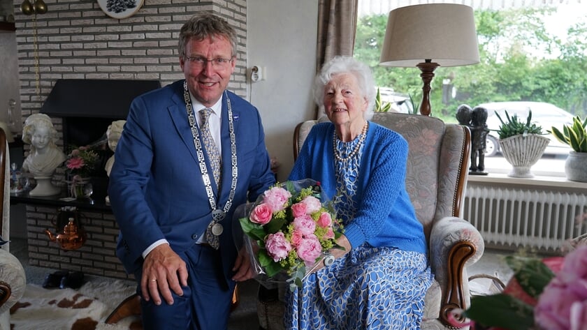 Grietje de Boer-Bakker staat dankbaar stil bij haar 90ste verjaardag
