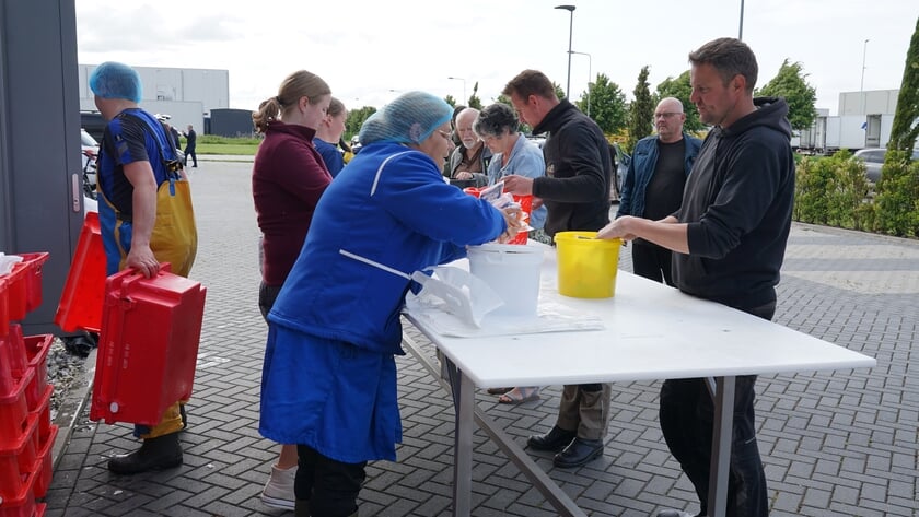 Korf Vis trakteert Urkers tijdens jaarlijkse Urkerdagactie