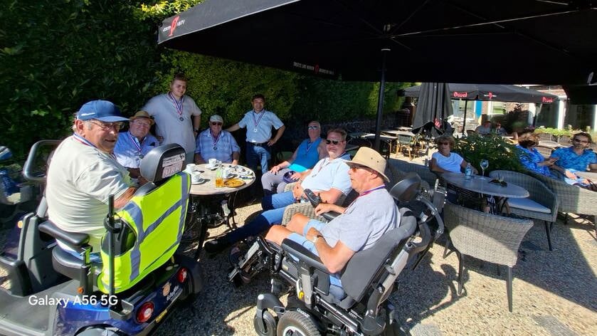 Scootmobielclub Tromp/Berk Urk heeft week vol uitdagende routes gehad; nieuwe mensen bij de scootmobielclub zijn van harte welkom
