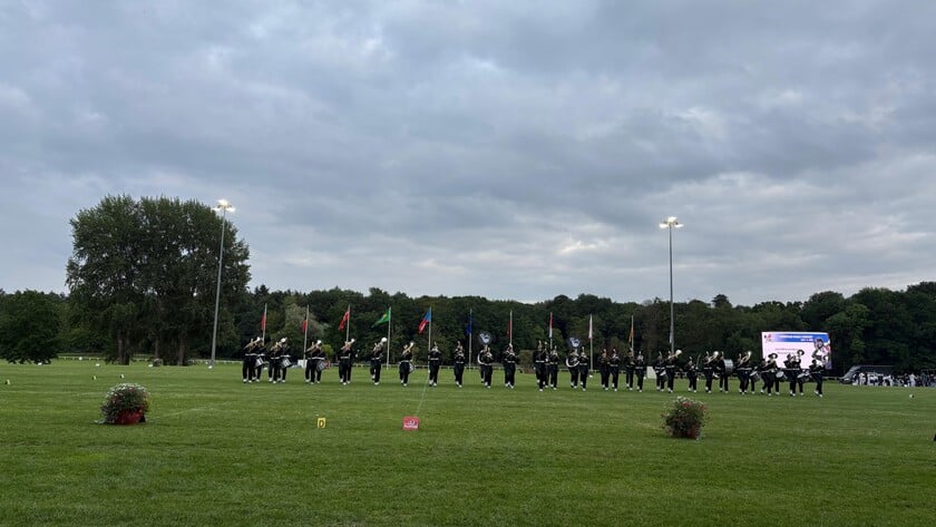 Jachthoornkorps van Showband Urk actief bij Musiktage in Rastede: vierde plek én gouden plak voor de muzikanten