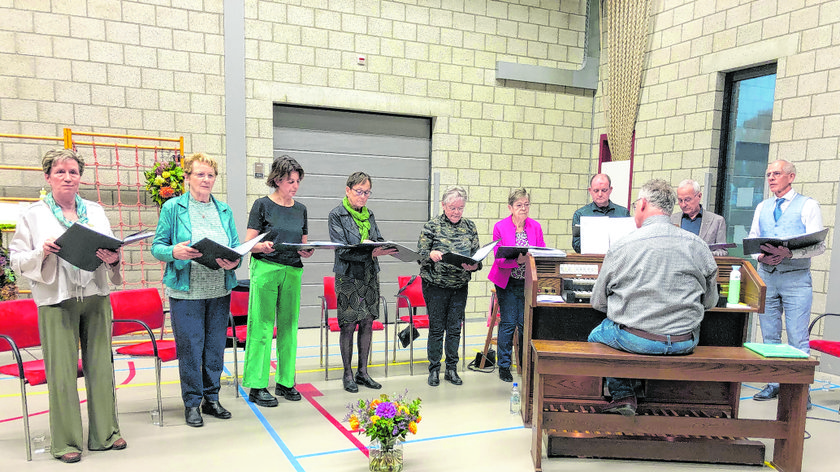 Het allerlaatste concert van het Sint Bernarduskoor in Ulicoten.