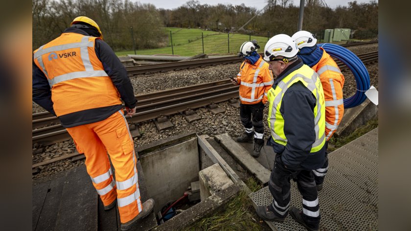 ProRail blijkt terreinwinst te boeken in strijd tegen koperdiefstal bij het spoor