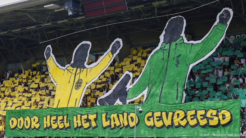Foto bij: Harde kern ADO belooft Den Haag bescherming tegen Gen Z-betogers
