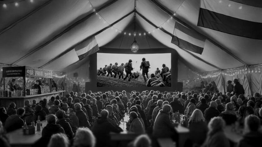 Pepstar toont twee oorlogsfilms in Bleskensgraaf en houdt sing-in