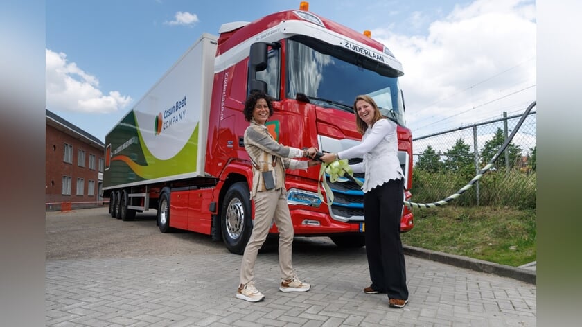 Zijderlaan neemt eerste elektrische truck in gebruik