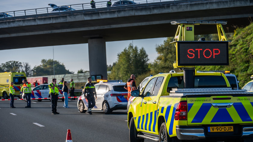 A16 urenlang dicht na incident bij Princeville, verkeer moet omrijden